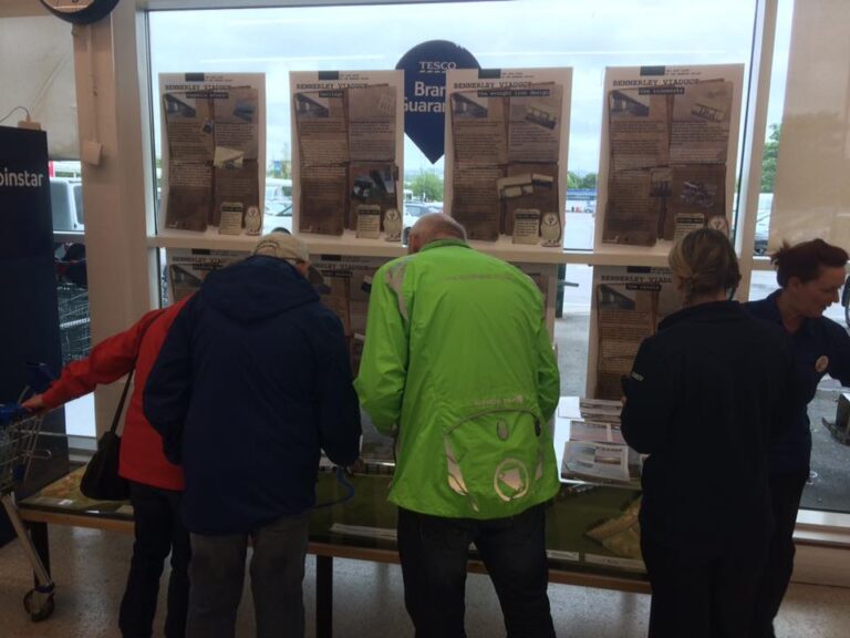 “Every little helps”: Bennerley Viaduct exhibition goes to Tesco