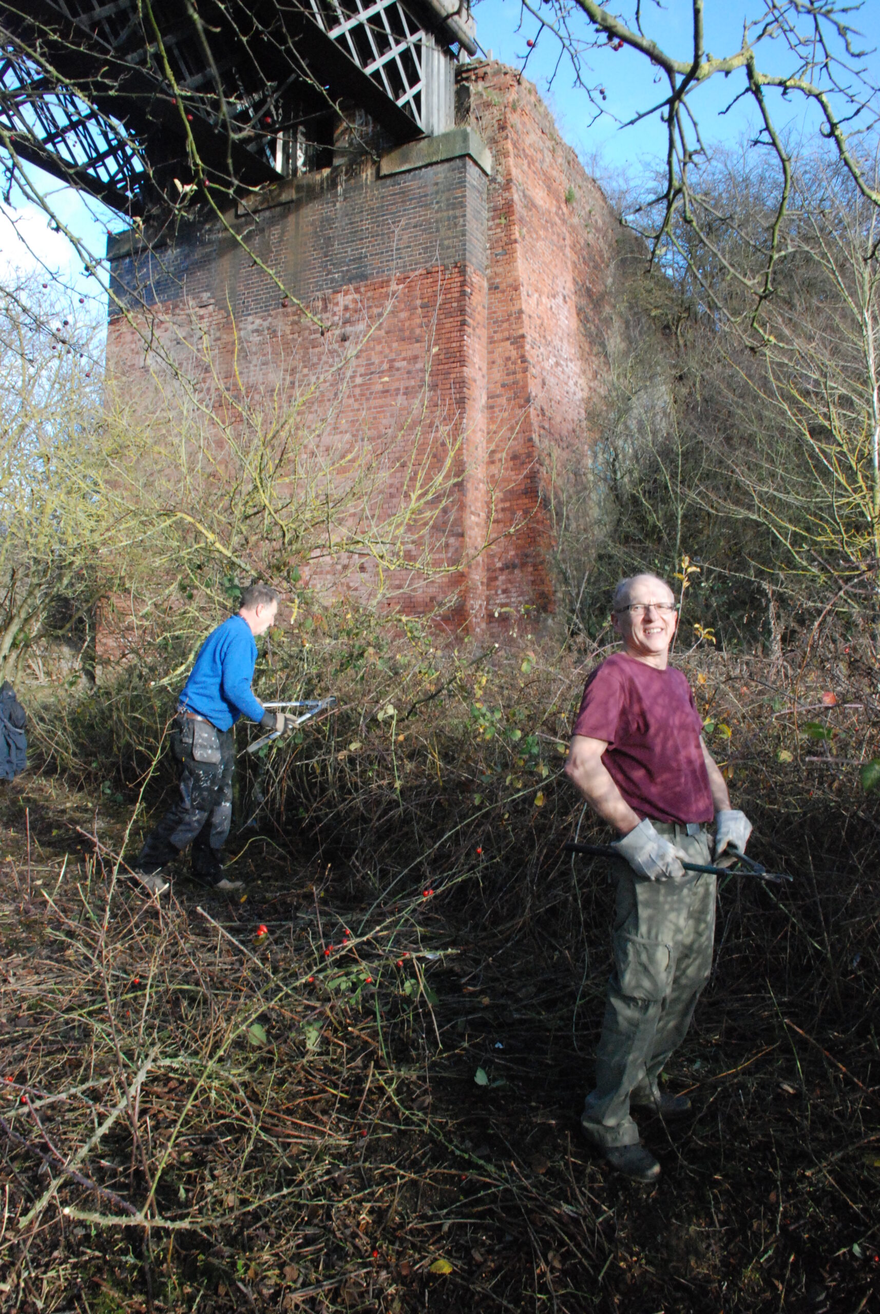 Bennerley Viaduct Volunteer Workdays.   Next Workday, Saturday January 26th