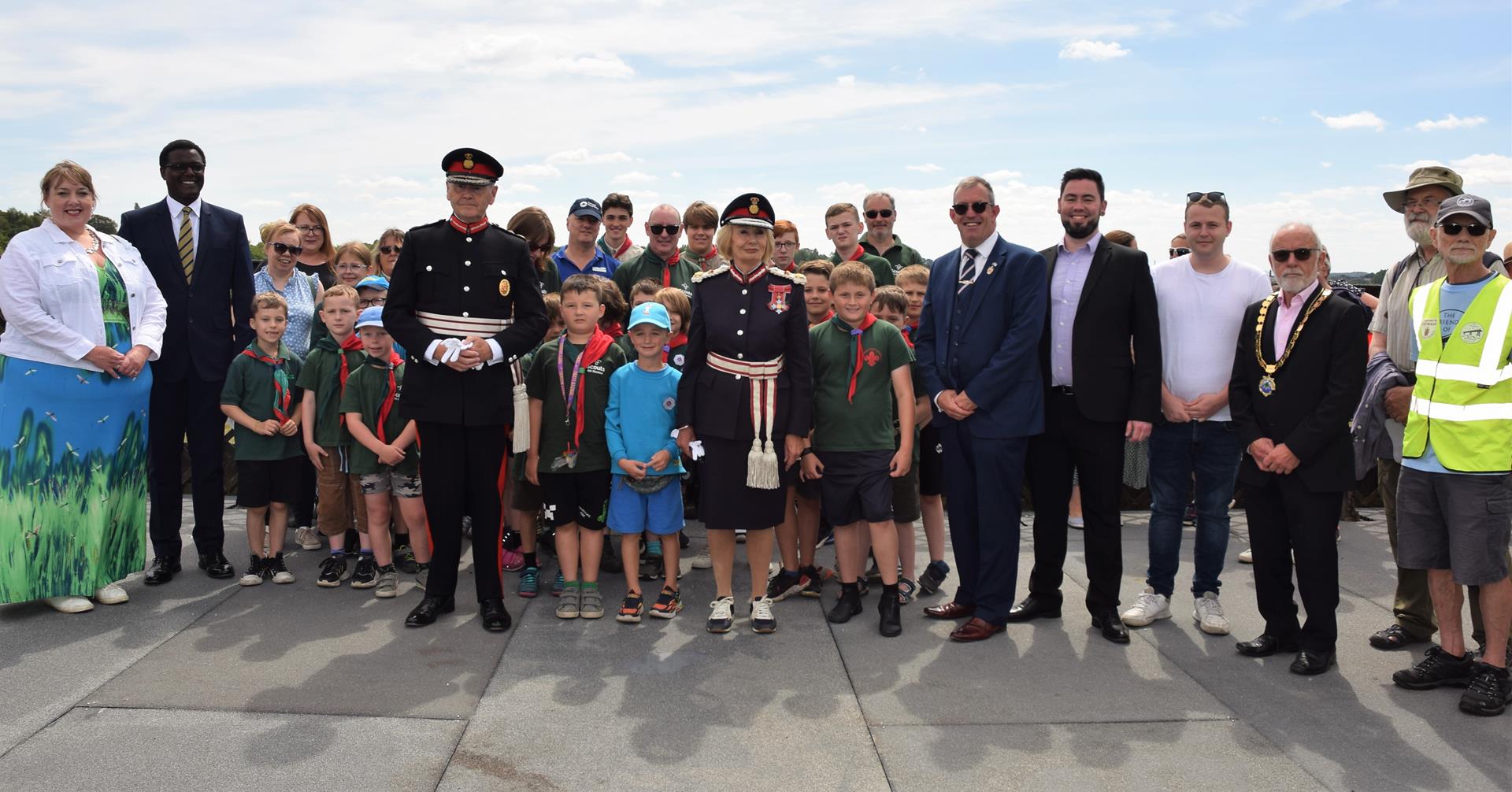 Bennerley Viaduct Official Opening Ceremony Takes Place