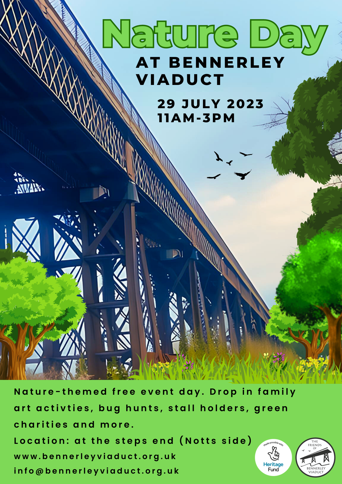 Nature Day at Bennerley Viaduct: 29 July