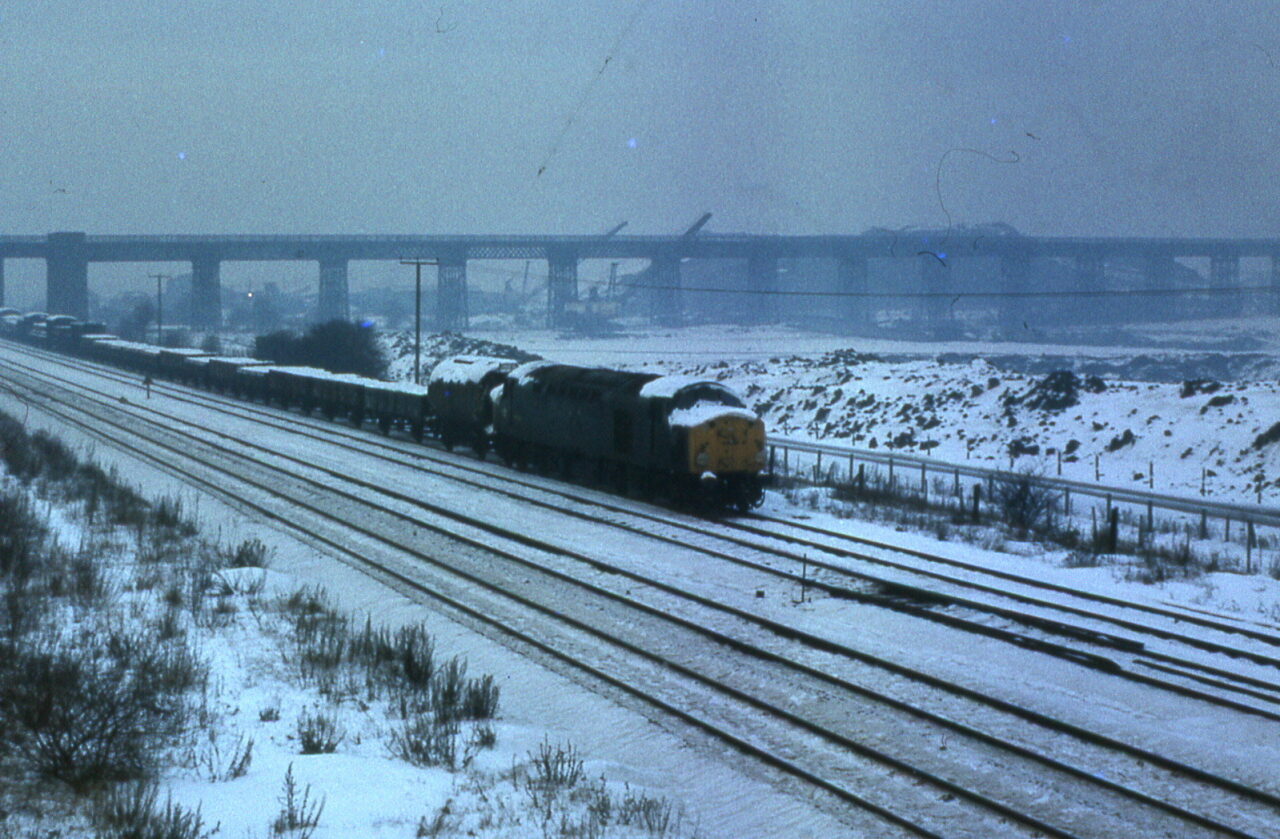 Snowy Train 1970S